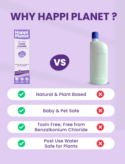 Natural Herbal Floor Cleaner | 3L Pack