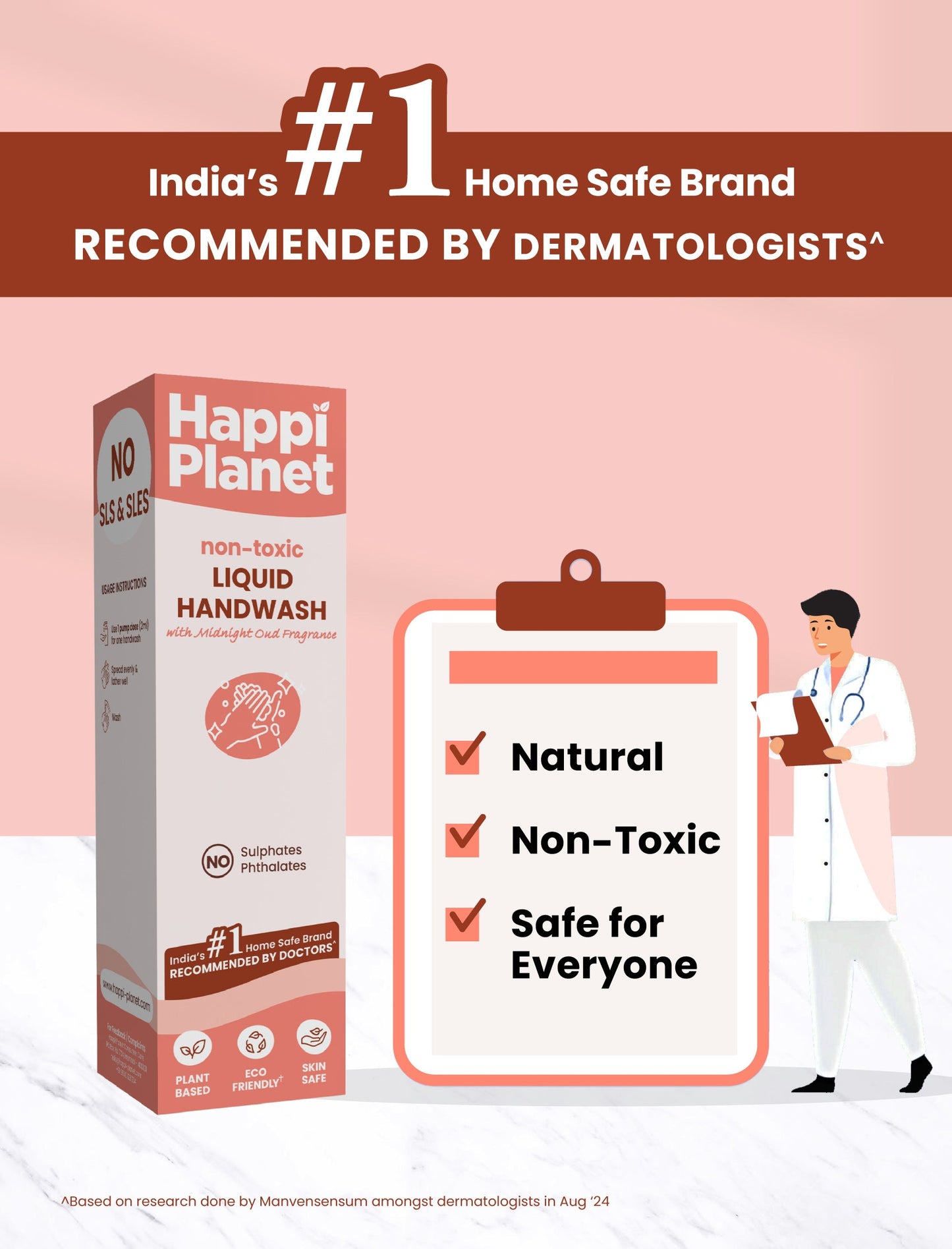 Natural Liquid Handwash Refill | 2L Pack