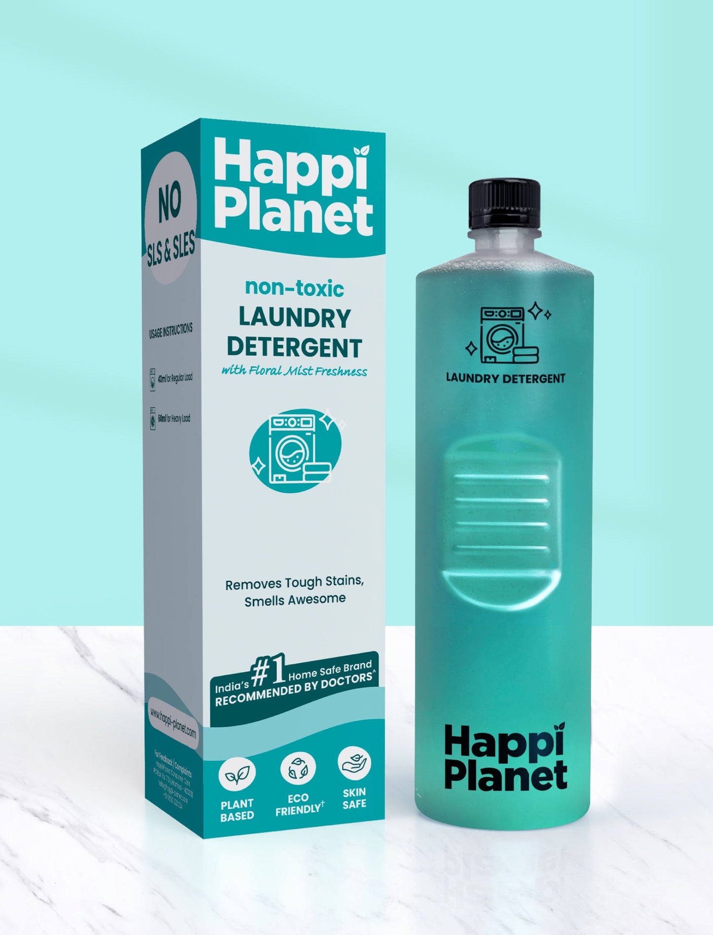 Natural Laundry Detergent Liquid | 1L Pack